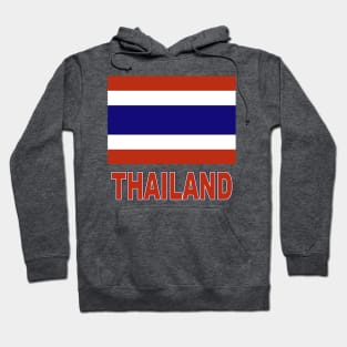 The Pride of Thailand - Thai Flag Design Hoodie